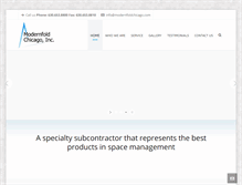 Tablet Screenshot of modernfoldchicago.com
